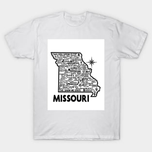 Missouri Map T-Shirt